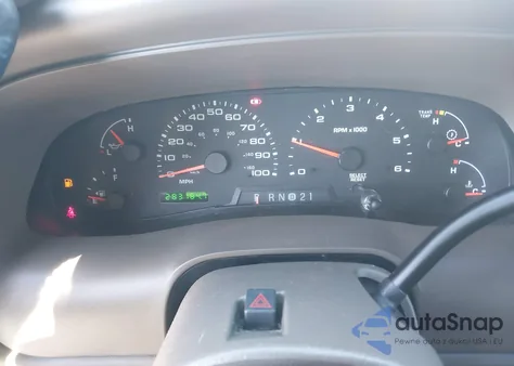 2003 Ford Excursion Eddie Bauer из США, поврежденный, VIN 1FMNU45S73EB85971